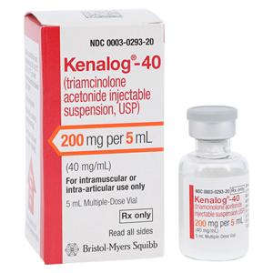 Kenalog-40 Injection 40mg/mL MDV 5mL Each