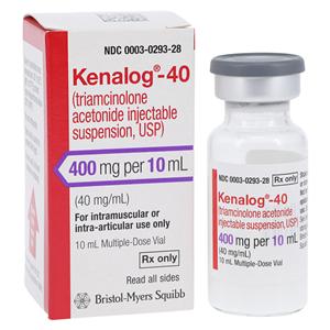 Kenalog-40 Injection 40mg/mL MDV 10mL Each