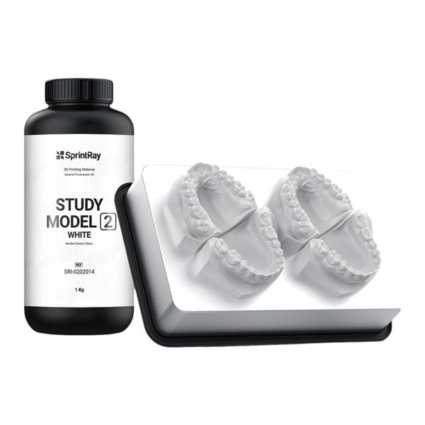 SprintRay Study Model White 2 Ea