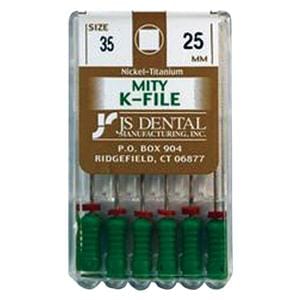 Mity K-File 25 mm Size 35 Nickel Titanium 6/Pk