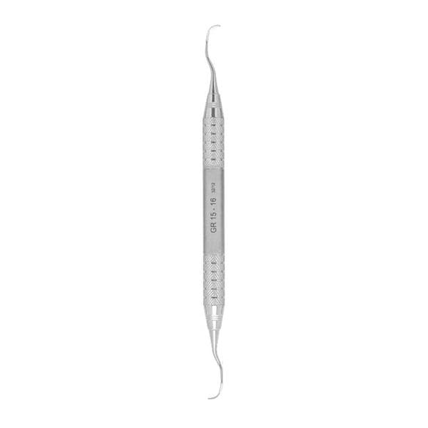 Curette Gracey Double End Size 15/16 Life Steel Stainless Steel Ea