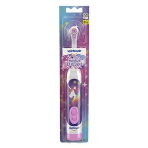 Arm & Hammer Spinbrush Bat Pwr Toothbrush Cpct X Sft Mermaid/Unicorn Astd Ea