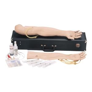 Multi-Venous IV Arm Training Adult Male Simulator Kit Ea