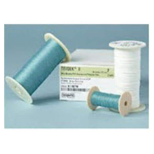 Deknetal Tevdek Suture 3-0 18" Polyester Braid Green 36/Bx