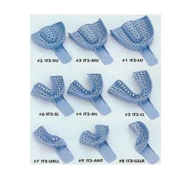 Excellent II Disposable Impression Tray 9 Anterior 12/Pk