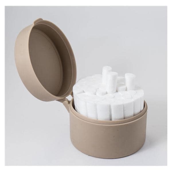 Cotton Roll Holder Beige Ea