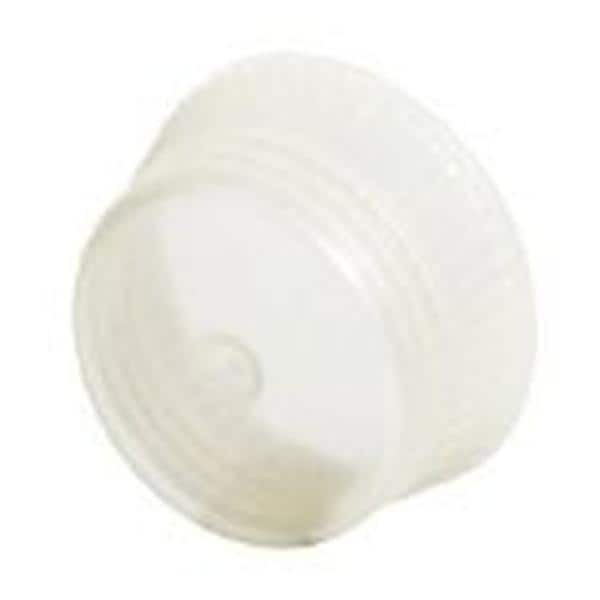 Uni-Flex Test Tube Plug Cap Plastic White 1000/Pk