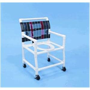 Deluxe Shower/Commode Chair Adult 350lb Capacity