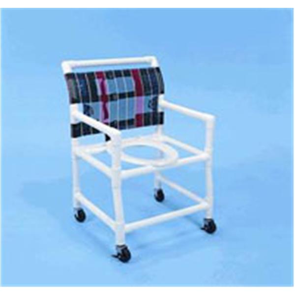 Deluxe Shower/Commode Chair Adult 350lb Capacity