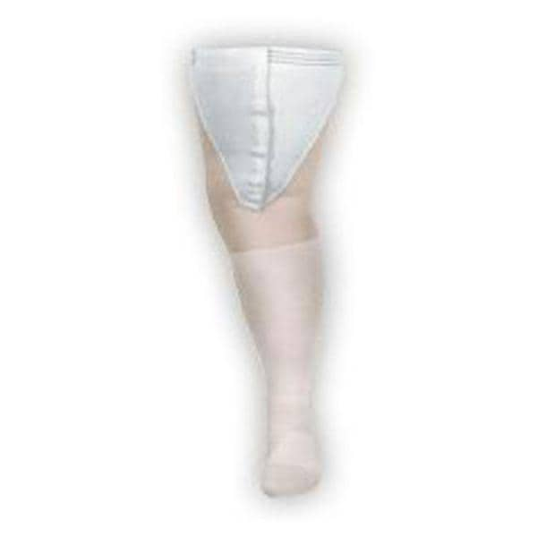 CAP Anti-Embolism Stocking Thigh High 2XL/Long Unisex White