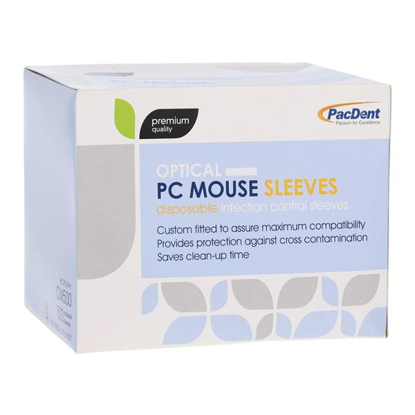 Armor Mouse Barrier Sleeves One Size Fits Most Clear 500/Bx