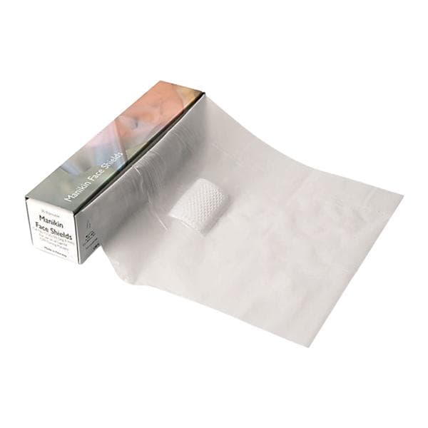 CPR Manikin CPR Barrier Face Shield 6x36/Ca