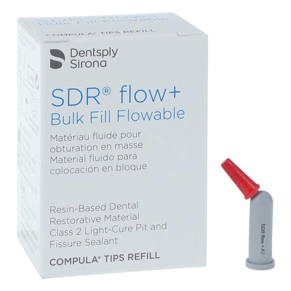 SDR flow+ Bulk Fill Composite A3 Compula Tip Refill 15/Pk