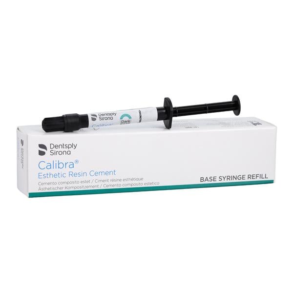 Calibra Base Cement Dark 2 Gm Syringe Refill 2Gm