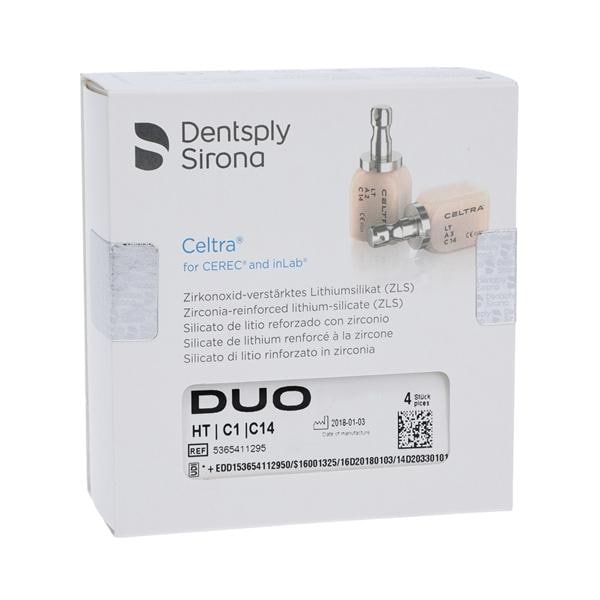 CELTRA Duo HT Milling Blocks C14 C1 For CEREC 4/Pk