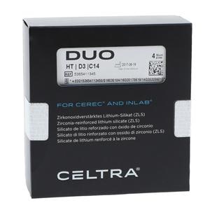 CELTRA Duo HT Milling Blocks C14 D3 For CEREC 4/Pk