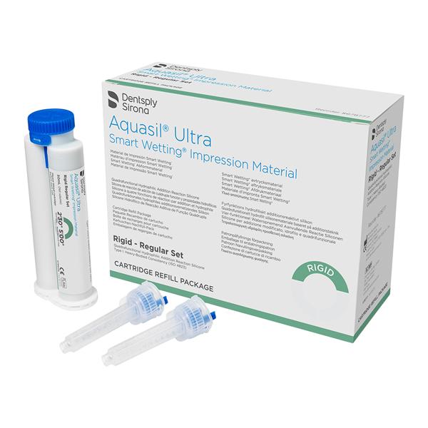 Aquasil Ultra Smart Wetting Impression Material Try Rglr St Rgd Mint Refill 4/Bx