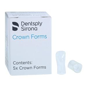 Strip Off Crown Form Size D5 Medium Small Replacement Crowns Right Lateral 5/Bx