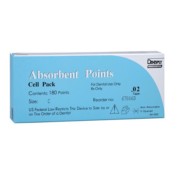 Absorbent Points Coarse 180/Bx