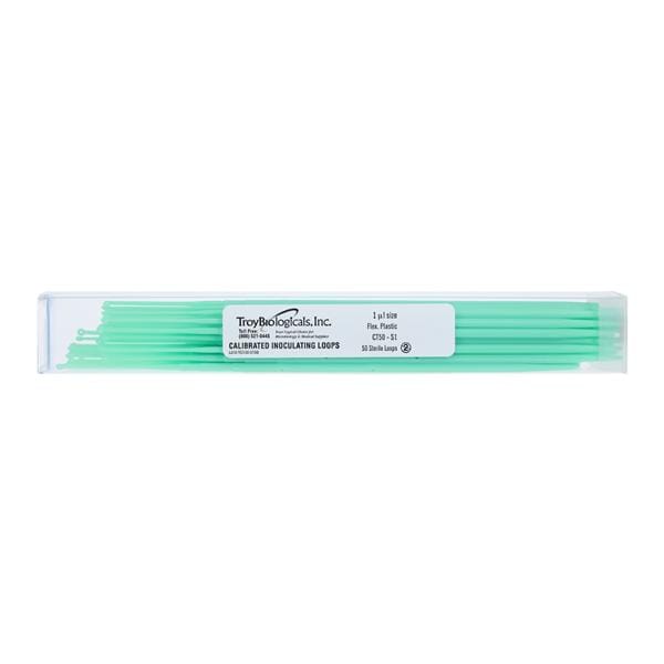 Flexible Inoculation Loop Light Green 0.001mm 50/Bg