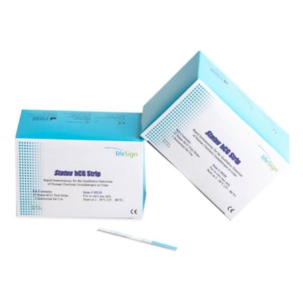 Status hCG: Human Chorionic Gonadotropin Dipstick Test CLIA Waived 35/Bx