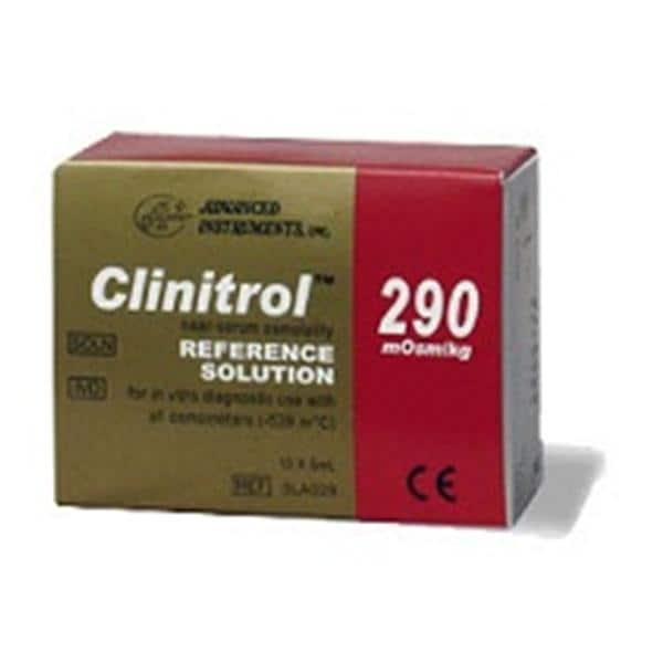 Clinitrol Reference Solution For Osmometer 10/Pk