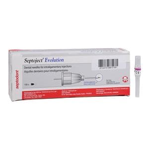 Septoject Evolution Needle Plastic Hub 30 Gauge X-Short Purple 100/Bx