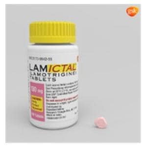 Lamictal Tablets 100mg Bottle 100/Bottle Each