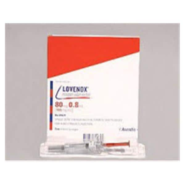 Lovenox Injection 80mg Prefilled Syringe 0.8mL 10/PK