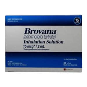 Brovana Inhalation Solution 15mcg/2ml Vial 2mL 30/Pk