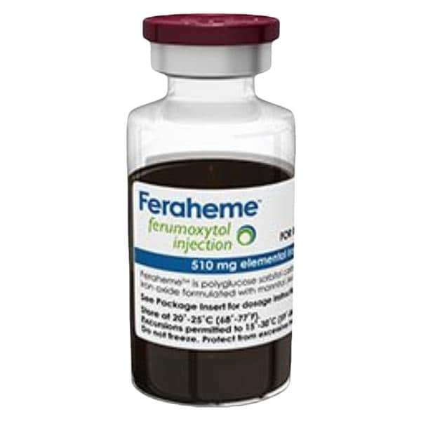 Feraheme Injection 30mg/mL SDV 17mL Ea