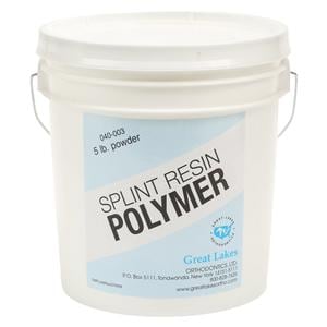 Splint Resin Polymer Clear 5Lbs