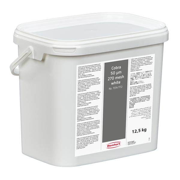 Cobra Abrasive Sandblasting Material White 50 12.5Kg