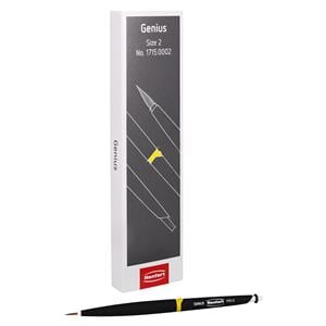 Genius Ceramist Brush Natural Bristle #2 Ea