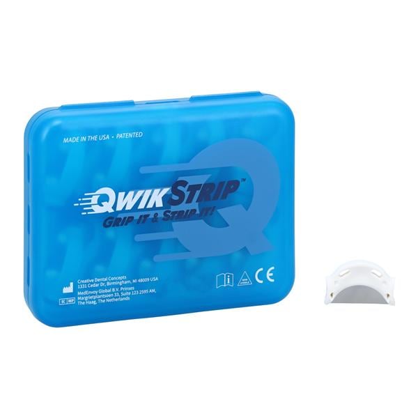 Qwikstrip Strips Serrated White Refill 10/Pk