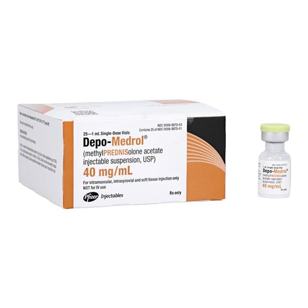 Depo-Medrol Injection 40mg/mL SDV 1mL 25/Package