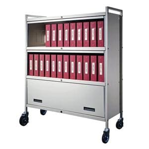 PrivacyLine Chart Caddy 48" Caster Base