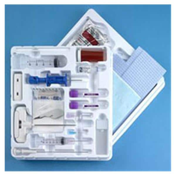 Biopsy/Aspiration Tray Lidocaine/11gx4" J-Style Needle