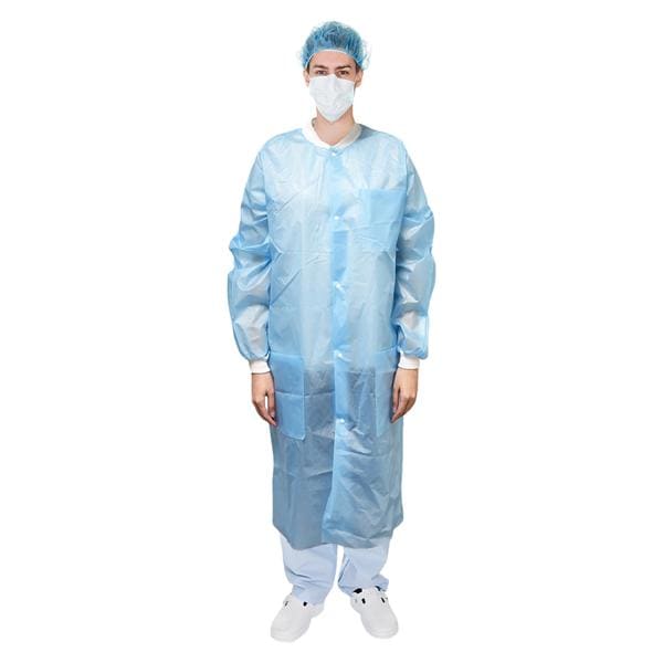 Lab Jacket Blue 10/Pk