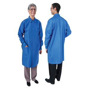 DenLine UltraLite Air-Perm Long Coat 3 Pkts Lng Tprd Slves 41 in 4X Large Ryl Ea