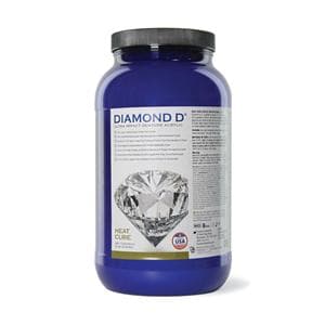 Diamond D Denture Resin Ultra Impact Acrylic Heat Cure Chroma Essence 5Lb/Ea