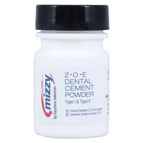 Mizzy Zinc-Oxide Eugenol Powder Cement 21gm/Pk