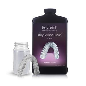 KeyPrint KeySplint Hard Clear 1kg Ea