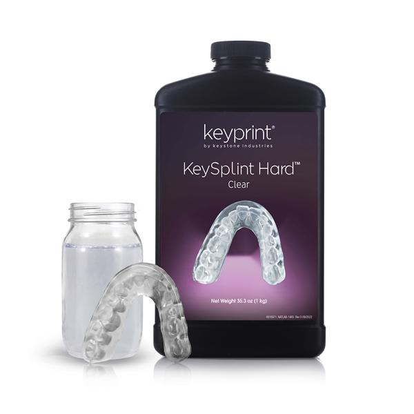 KeyPrint KeySplint Hard Clear 1kg Ea