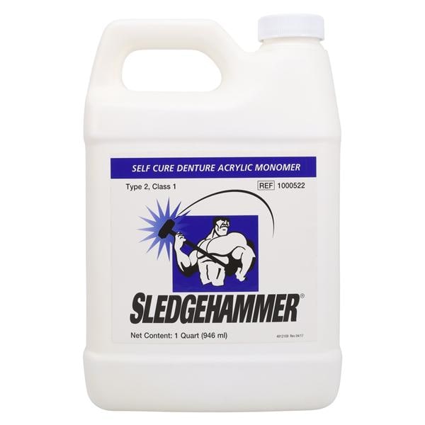 Sledgehammer Denture Resin Self Cure Liquid 32oz/Bt