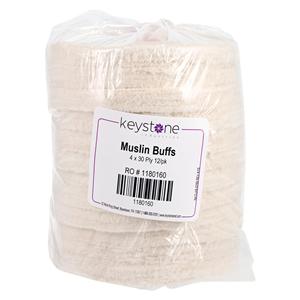 Muslin Buffs 4" x 30 Ply 12/Pk