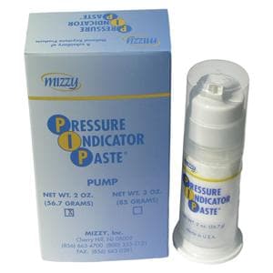 Pressure Indicator Paste Pump Silicone White 2oz/Bt