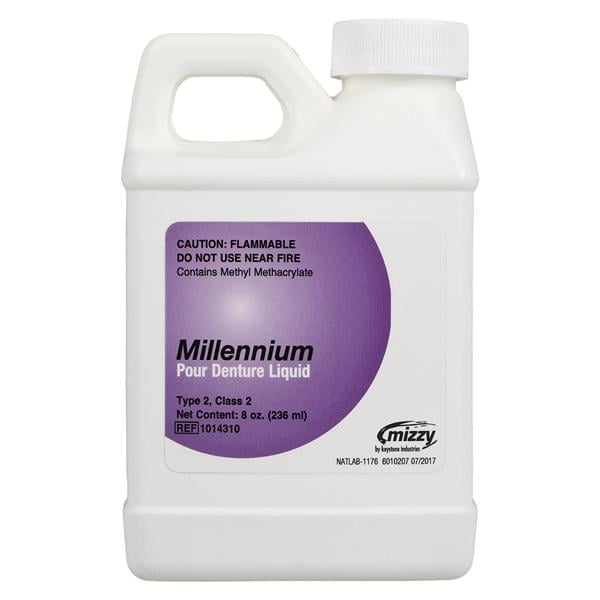 Millennium Denture Resin Monomer Autocure 8oz/Bt