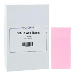 Set Up Wax Sheet Pink Each