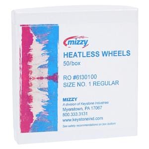 Mizzy Grinding Wheels Heatless Gray 50/Bx